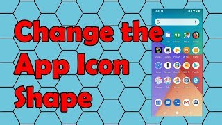 How to Change the App Icon Shape on the Xiaomi Mi A2 Lite Home Screen screenshot 5