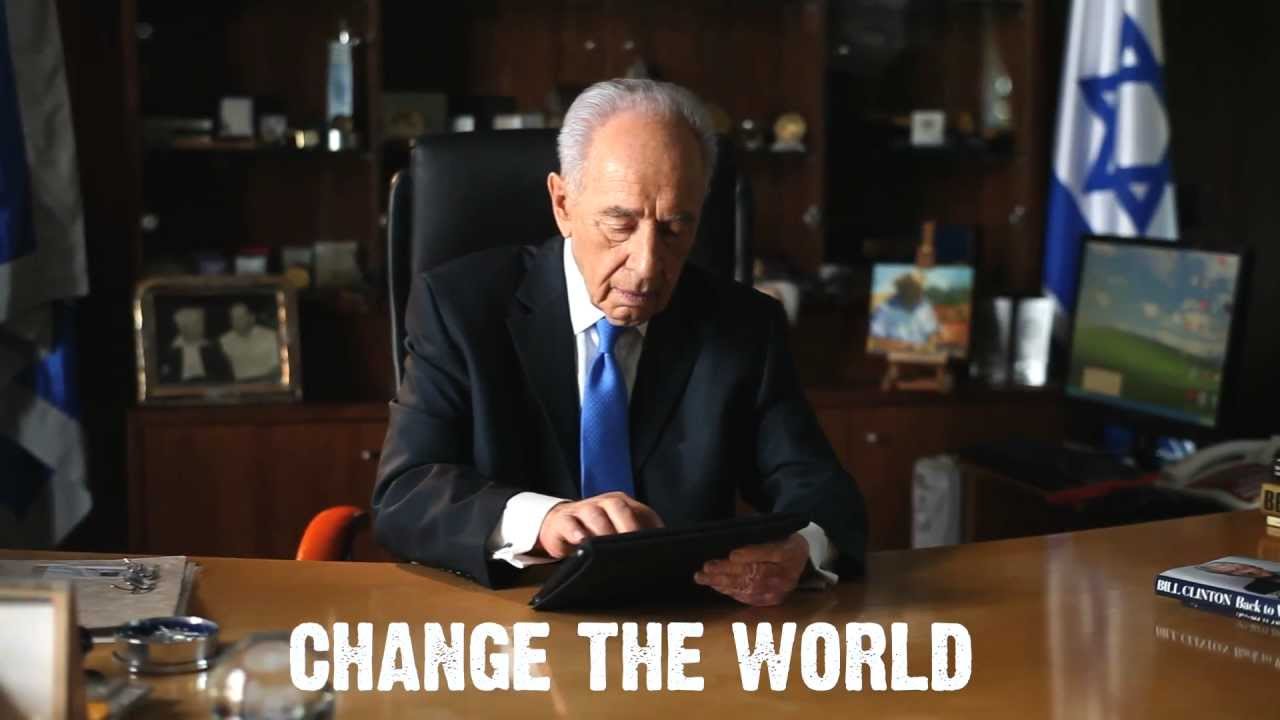 President Shimon Peres - Be My Friend For Peace (Noy Alooshe Remix Video)