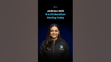 JAIIB IE & IFS Marathon Class 2025 | JAIIB IE & IFS Important Topics & Questions | JAIIB Nov 2025