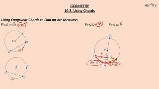 G 10.3, Using Chords