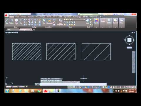 Søjle Måltid dyr AutoCAD I 23-12 Hatch Pattern Size - YouTube