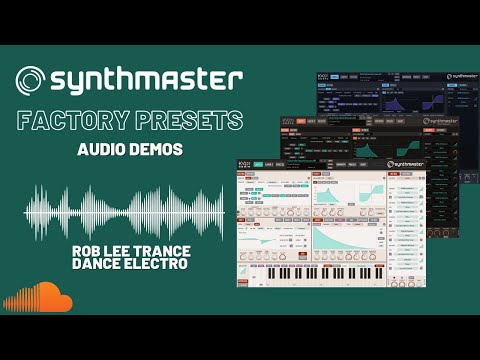 SynthMaster Rob Lee Trance Dance Electro factory presets audio demo #1