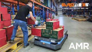 Autonomous Mobile Robots (AMR) warehouse automation solutions  EUROFIT