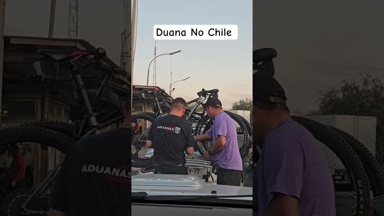 Parados pela fiscalização,  Duana tudo conferido até o número da Bike 