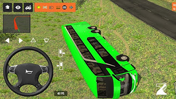 Part- 261 NEW Coach bus simulator ||🌟 Indonesia bus #bs #game #simulator #lkgamer