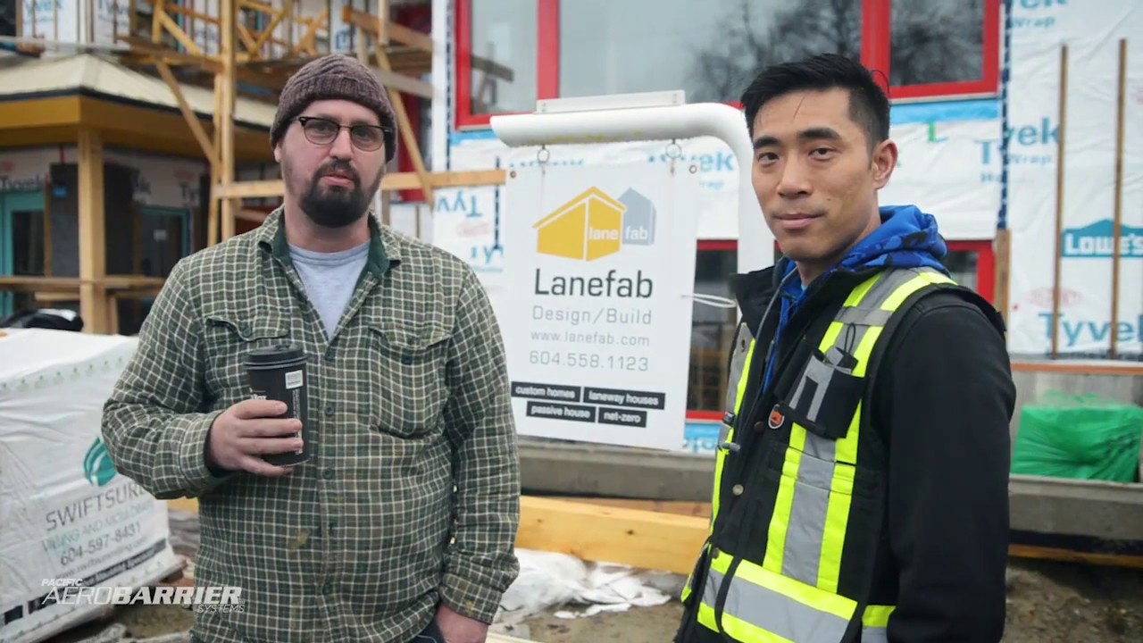 Pacific AeroBarrier - Passive House Builders