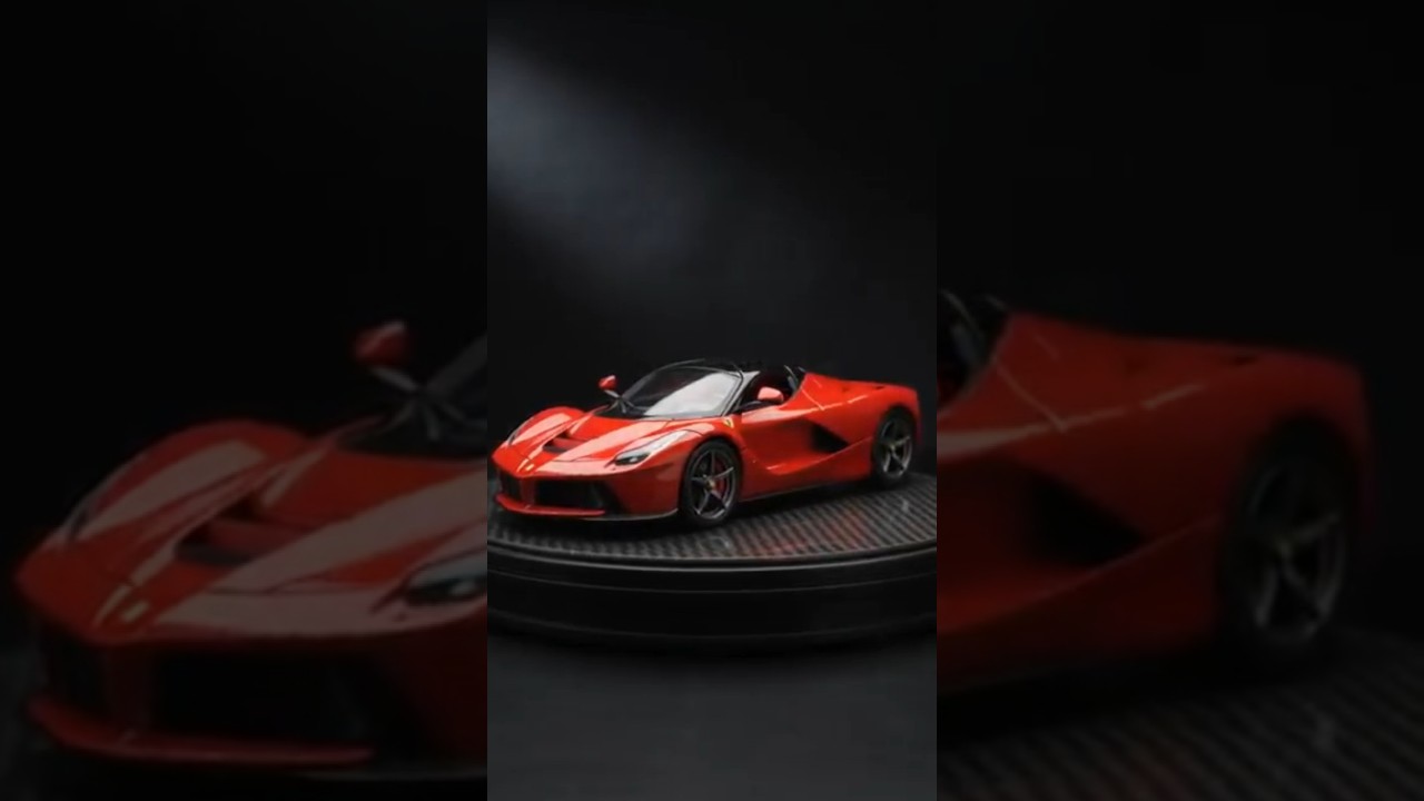 Detailed Ferrari LaFerrari Diecast Model Kit Assembly & Review