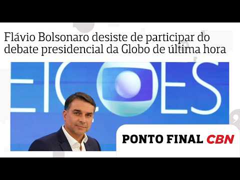 Flávio Bolsonaro pulls out of Globo debate at the last minute; get the details