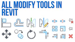 All Modify Tool in Revit - (Revit Architecture- Course-05)