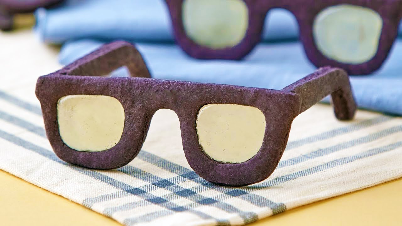 how to make fondant sunglasses