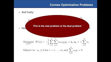 Course on the Statistical Learning Theory: 28 Convex optimization problems - Part 2