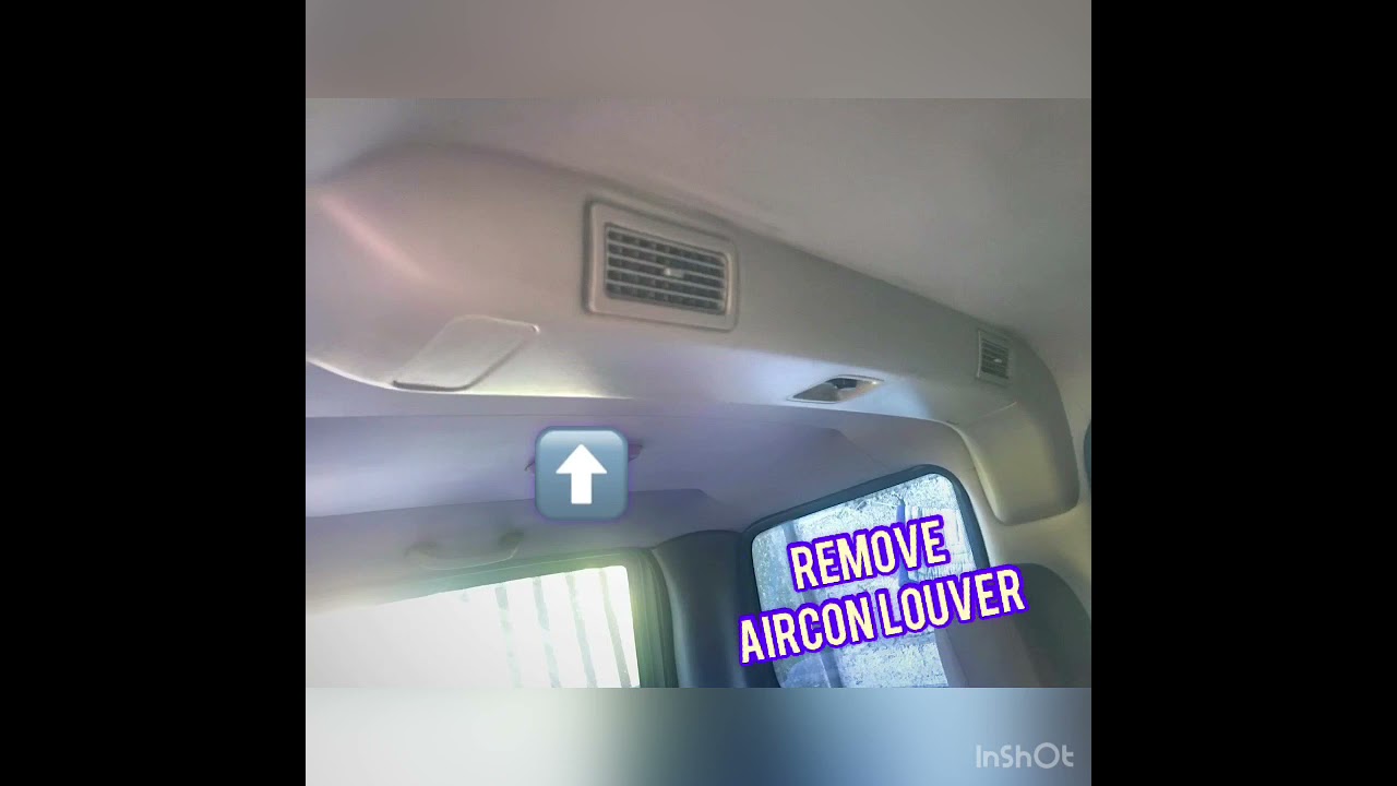 Car Roof Insulation Guide for all Isuzu Crosswind variants by Agay D.I