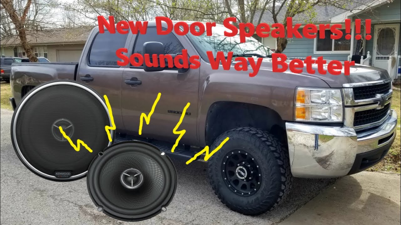 What Size Speakers Are In A 2008 Gmc Sierra