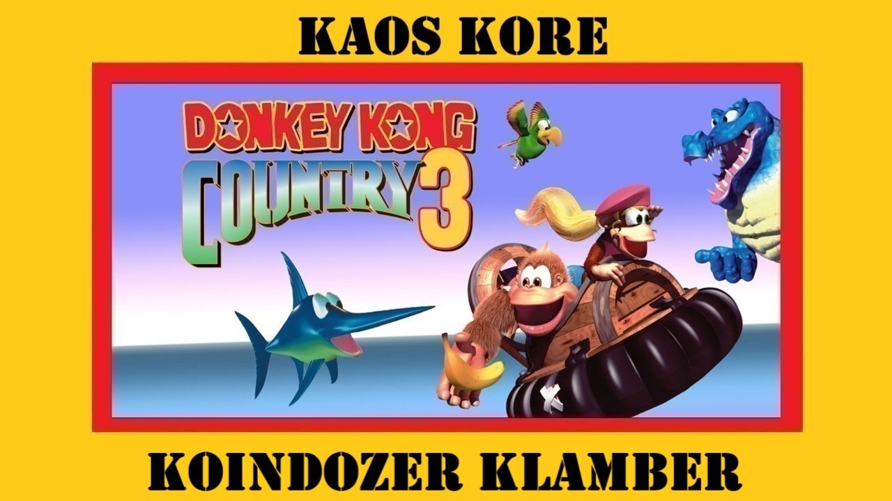 Donkey Kong Country 3 - Korean T-Shirt - Koindozer Klamber - 52