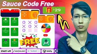 Android studio source code free codecanyon।। Reward Earning App lucky wheel Code free
