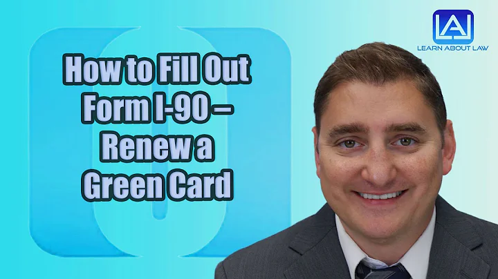 How to Fill Out Form I-90 – Renew a Green Card - DayDayNews