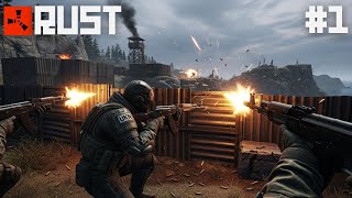[RUST] Dominating With an AK From the Start: UKN Squad Crushes Raid Defense on Day 1 of Wipe Dash