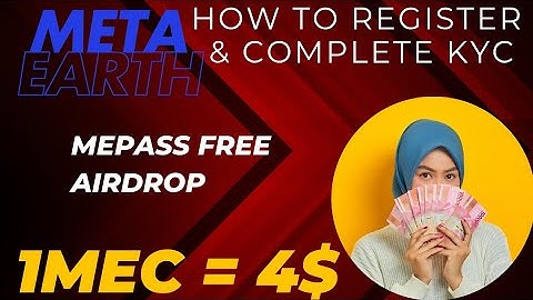 How to Register & KYC on ME Pass  Meta Earth Tutorial / Free airdrop / binance airdrop