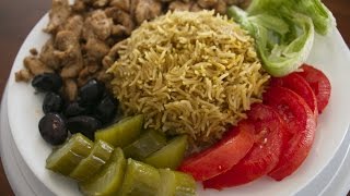 22- طريقة عمل طبق شاورما الدجاج مع الرز اللذيذ