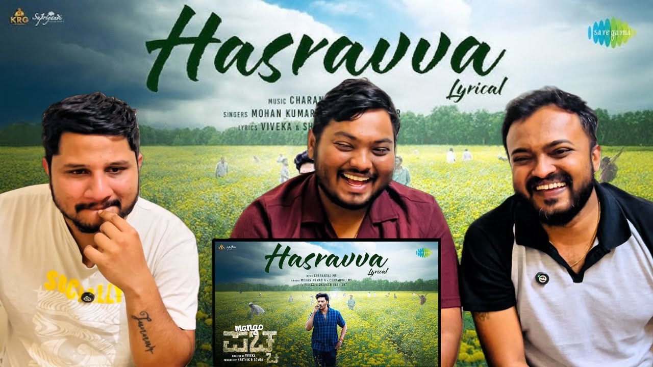 Hasravva - Lyrical Reaction | Mango Pachcha | Sanchii | Viveka | Charan Raj | cap_camm