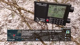 Radio Vlog 23 -  DEEPELEC DP666 ❄️- 4,5°C ❄️ Frozen DX FM Test in Aricestii Zeletin