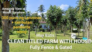 #Vlog269 FARM LOT WITH HOUSE CLEAN TITLED FOR SALE | FULLY FENCE & GATED 📍SOLD📍