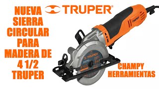 SIERRA CIRCULAR COMPACTA TRUPER - YouTube