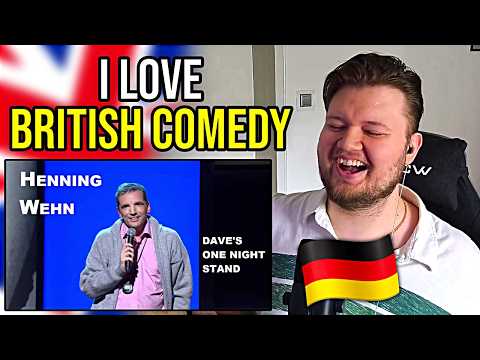 German Reacts to Henning Wehn - Dave's One Night Stand *Hilarious Comedian!*