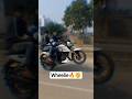 wheelie on apache 2004v🔥