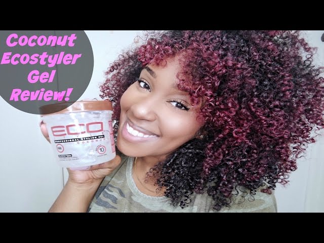 COCONUT ECO STYLER GEL Review and Demo | Natural Hair