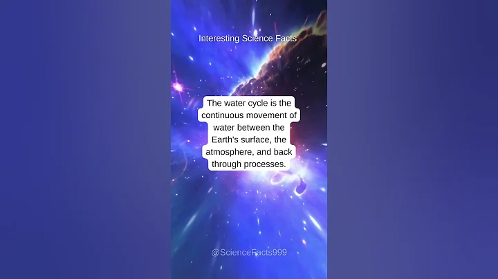 What is the water cycle?