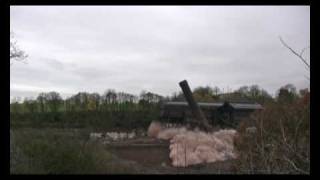 Controlled Demolition of Carrongrove Paper Mill Chimney November 2009