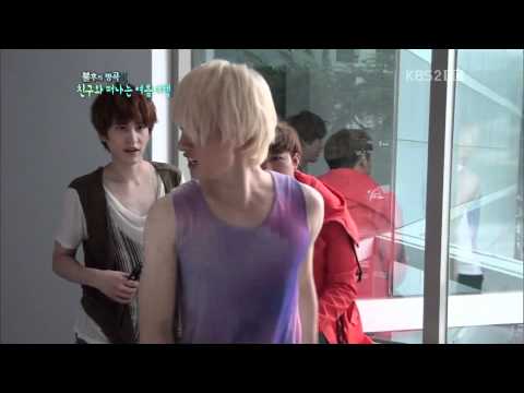 Immortal Song 2 - Kyuhyun , Eunhyuk and Shindong at backstage [cut]