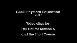 Gcse Pe - 2013 Question 1