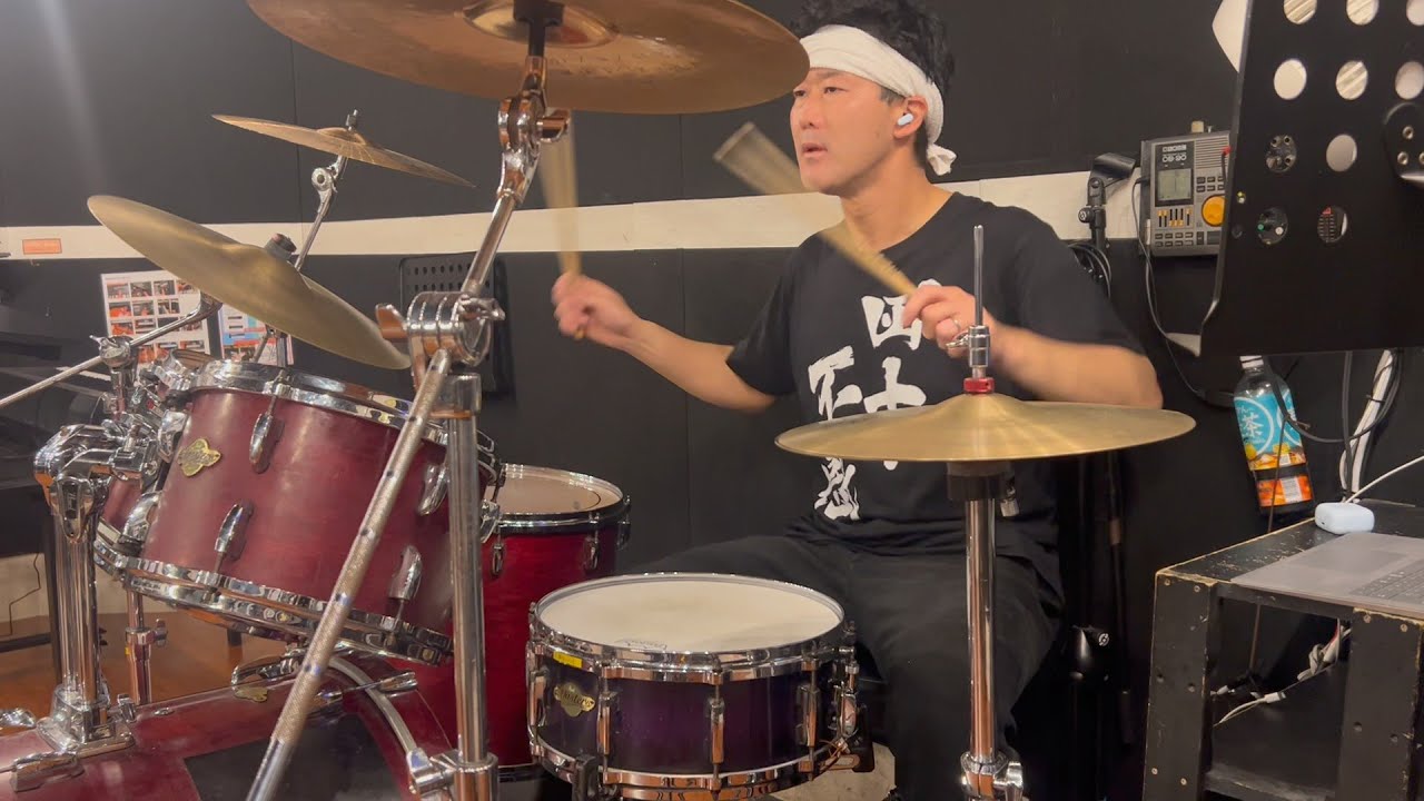 TRUE BLUE / LUNA SEA｜43歳ドラム歴2年