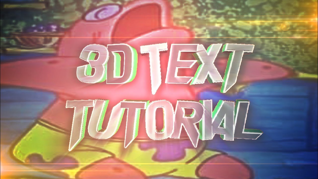Tutorial 3D Text Node Video Versi Terbaru Coyy😐😅☝️ - YouTube