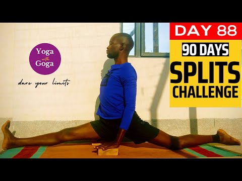 The Splits in 90 Days Challenge - Day 88 (2 DAYS LEFT)