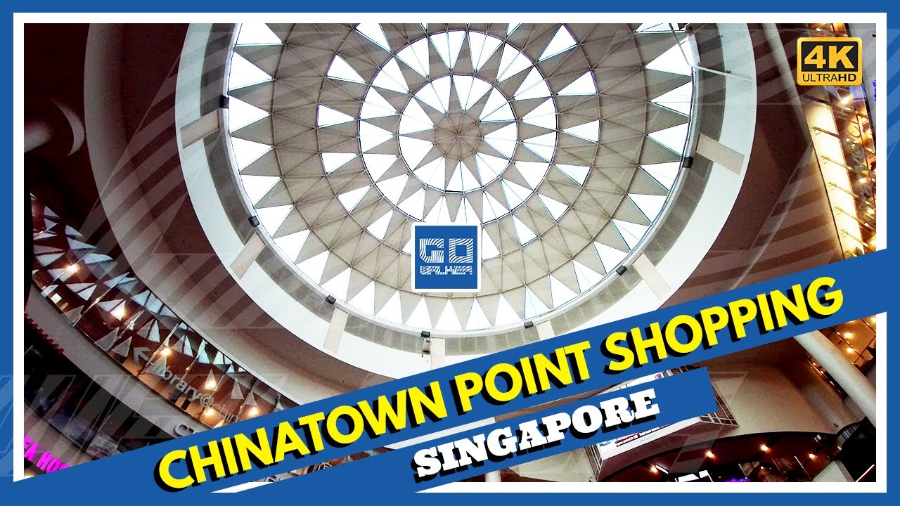[4k HDR]  Chinatown Point Shopping Mall Walking tour | 新加坡 | 싱가포르 | シンガポール | सिंगापुर