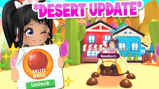 *IT'S HERE!* FULL DESERT MAP UPDATE🌵 ADOPT ME (roblox)