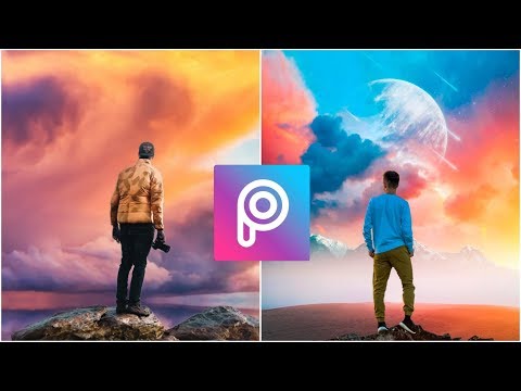 How to make awesome sky background look using picsart mobile, in this editing tutorial i will show you beautiful picsart. ...