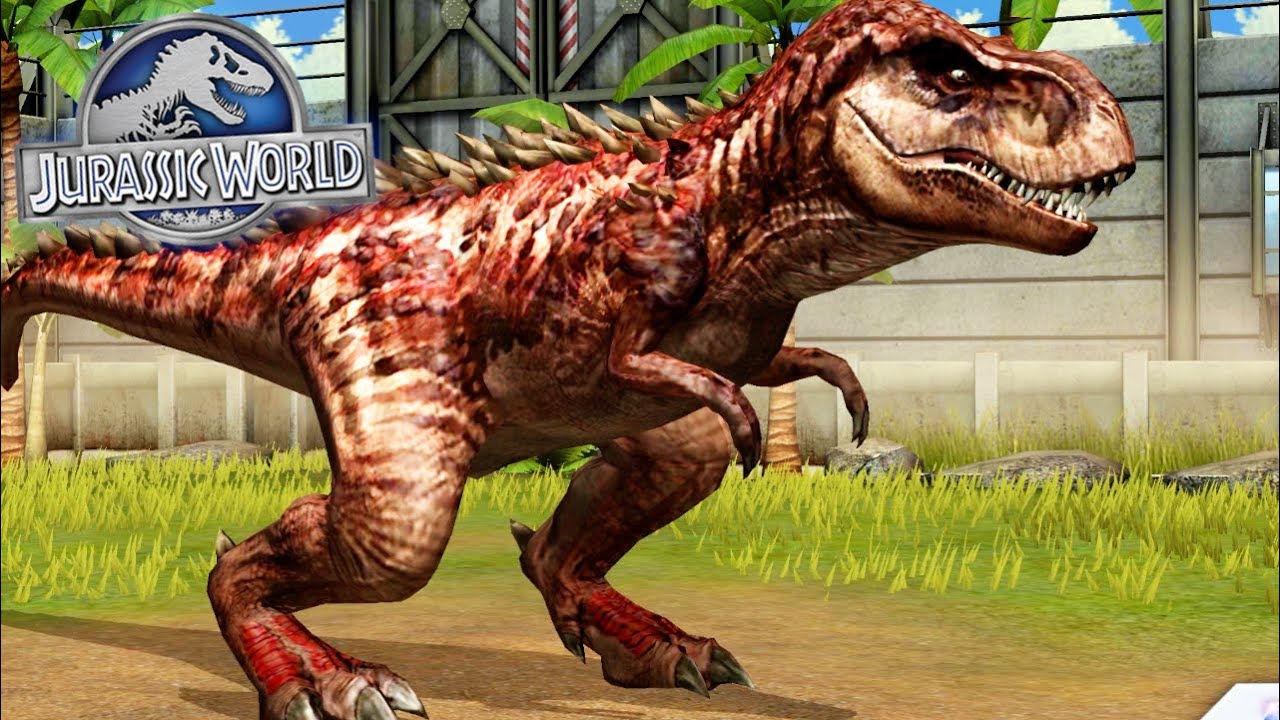 JURASSIC WORLD - T-REX NÍVEL MÁXIMO! FINALMENTE! 