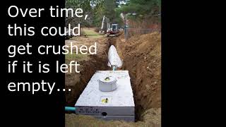 SHOULD PREPPERS BURY SEPTIC TANKS FOR BUNKERS SHELTERS STORAGE?