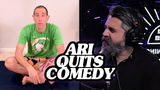 Ari Shaffir officially QUITS COMEDY! The Kobe-Yogi teaches Yoga now