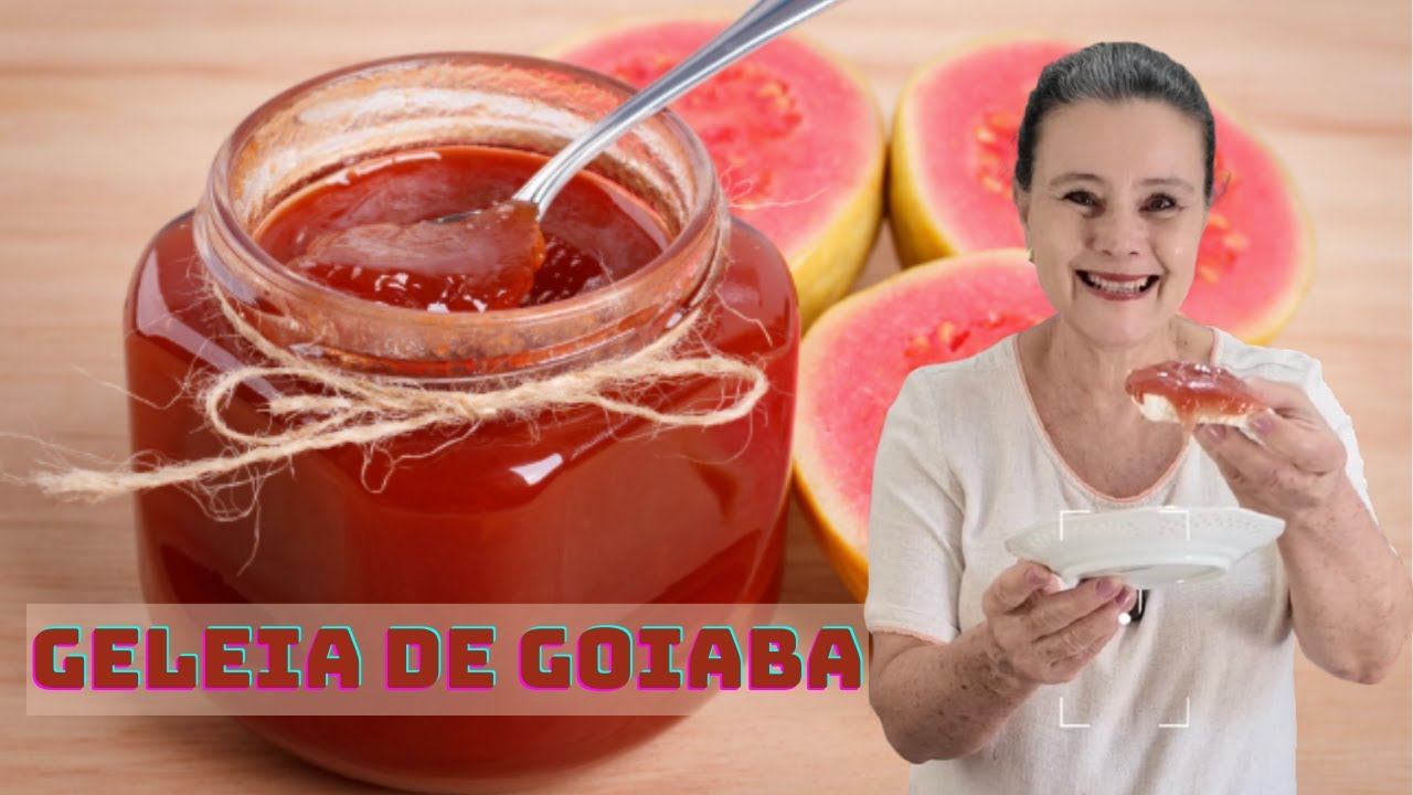 Geleia de Goiaba com Apenas 3 Ingredientes — O Resultado Vai Te Deixar Babando! ❤️