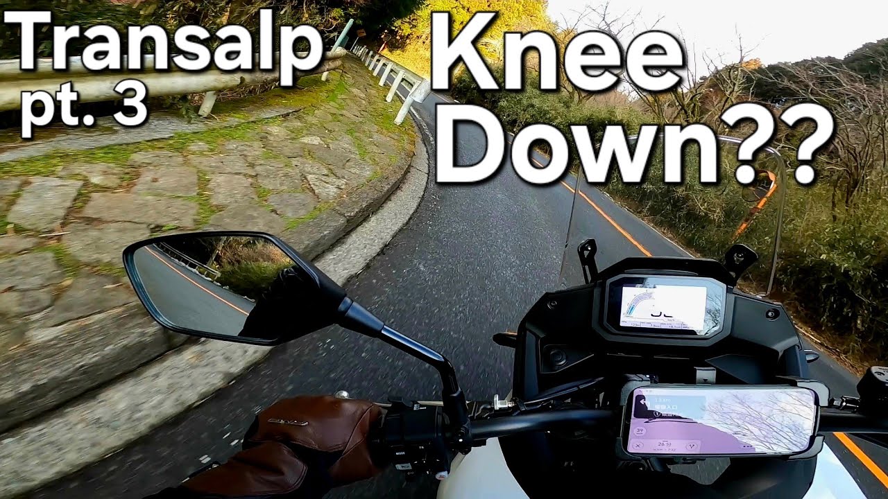Сможет ли Honda Transalp действительно преодолеть извилистые горные дороги? (часть 3)
