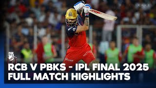 Thumbnail for Who will break the drought - 👑 Kohli or Ponting's Punjab? 🏆 I IPL Final Highlights I RCB v PBKS