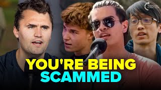 Student Showdowns: Charlie Kirk's GREATEST 'College Is A Scam' Debates 👀🔥 | Ultimate Compilation screenshot 2
