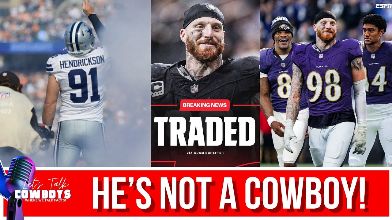 Макс Кросби — игрок команды «Балтимор Рэйвенс», а не «Даллас Ковбойз»! И это не проблема!