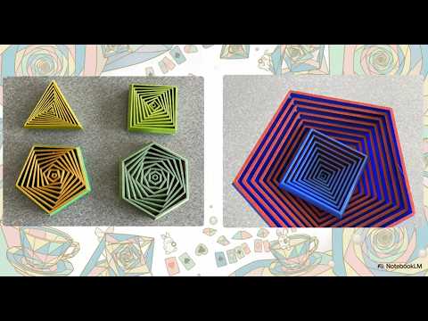 Nested Polygon Spirals