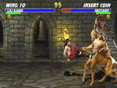 Mortal Kombat 3 arcade Liu Kang ending